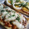 油揚げピザ①とろ~り納豆キムチチーズ