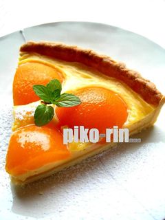 ★アプリコット★カスタードタルト★-レシピのメイン写真