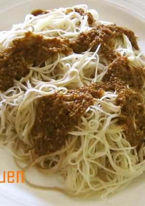 そうめんにビビッと合う甘過ぎないゴマだれ-レシピのメイン写真