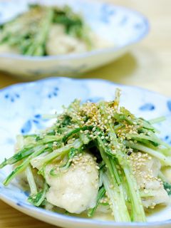 ★シャッキリ水菜の焦がし味噌マヨ炒め★-レシピのメイン写真