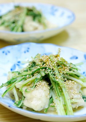 ★シャッキリ水菜の焦がし味噌マヨ炒め★-レシピのメイン写真