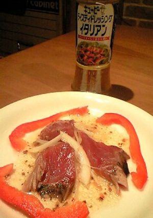 キューピーテイスティ　鰹カルパッチョ-レシピのメイン写真
