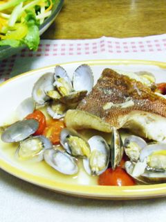 アクアパッツア(白身魚のスープ煮)-レシピのメイン写真