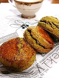 ライスパウダーの抹茶スコーン-レシピのメイン写真