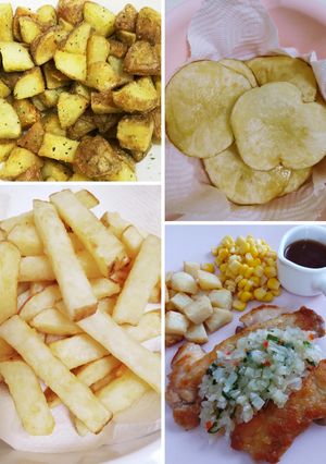 薄付き衣のフライドポテト＊カリッとポテト-レシピのメイン写真