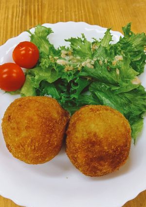 里芋カレーコロッケ【ここから栄養士】-レシピのメイン写真