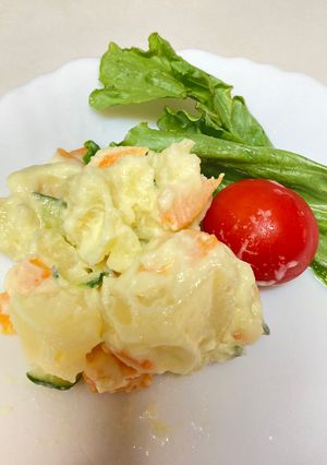 ハムなしだけど美味い!ポテトサラダ-レシピのメイン写真