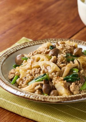 麻婆れんこん-レシピのメイン写真