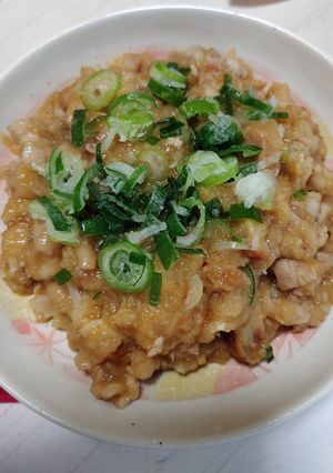 広げて焼くだけ！豚薄切り肉の甘酢みぞれ煮-レシピのメイン写真