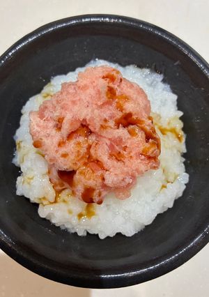 ネギトロ粥-レシピのメイン写真