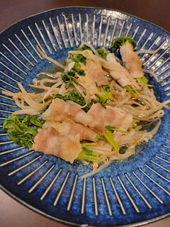 豚肉と豆苗のレンジ蒸し-レシピのメイン写真
