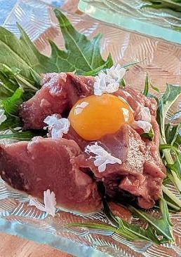 かつおのたたきのにんにくしょうゆ和え♪-レシピのメイン写真