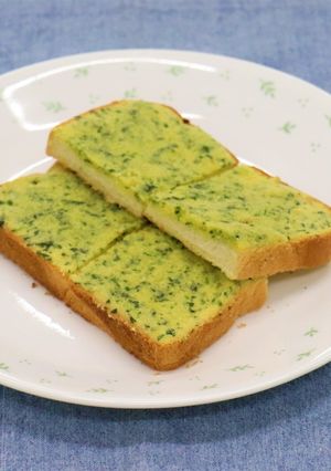 給食☆ちょい楽♪小松菜ビスキュイパン-レシピのメイン写真