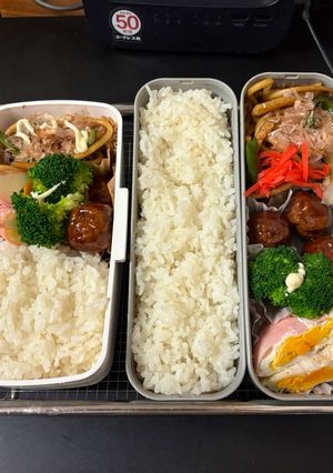 男子高校生弁当記録24 焼きうどん-レシピのメイン写真