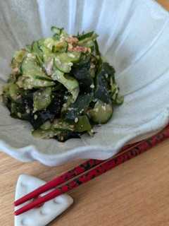 旦那が絶賛♡暑い時期に食べたい胡瓜の副菜-レシピのメイン写真
