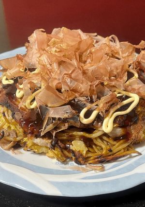 フライパン二刀流でモダン焼き-レシピのメイン写真