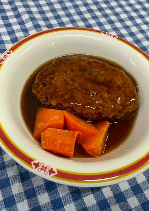 ヘルシーだけどジューシー豆腐ハンバーグ-レシピのメイン写真