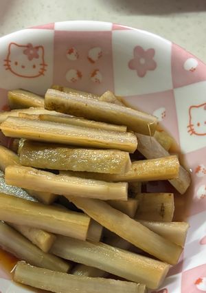 ☆ごぼうの甘酢やわらか煮☆作り置き-レシピのメイン写真