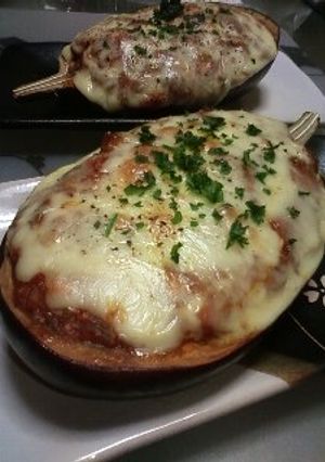 米ナス♪楽ちんミートソースのチーズ焼き★-レシピのメイン写真