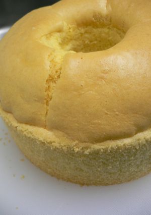 ホットケーキミックスでシフォンケーキ♡-レシピのメイン写真