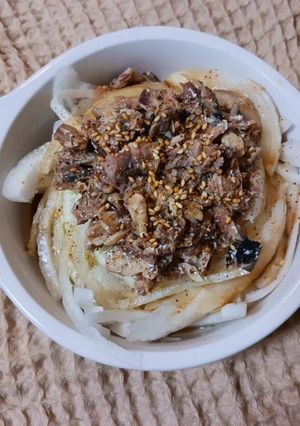 パパッと鯖缶と新玉ねぎのサラダ-レシピのメイン写真