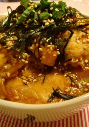 照り焼き丼-レシピのメイン写真