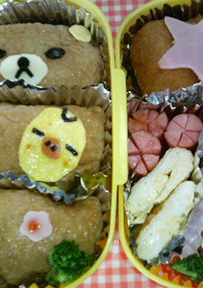 クマさんおいなりさん-レシピのメイン写真