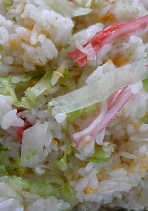 レタスチャーハン-レシピのメイン写真