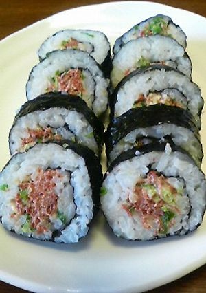 コンビーフの巻き寿司-レシピのメイン写真