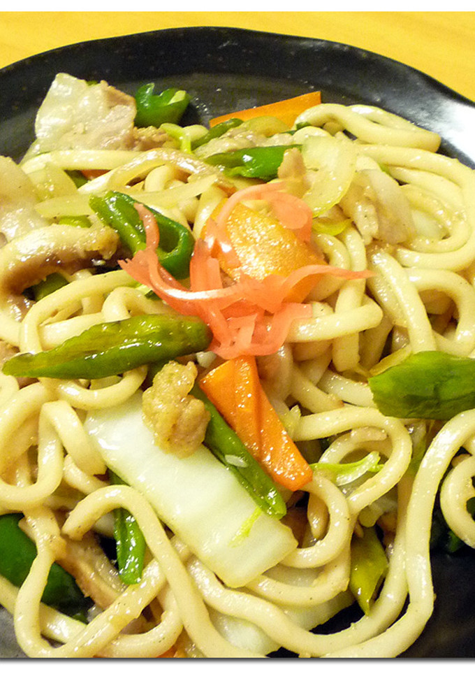 和風 ♪ たぬき ♪ 焼うどん-レシピのメイン写真