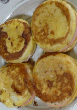ブランチに☆ダ−♪のクロックムッシュ-レシピのメイン写真