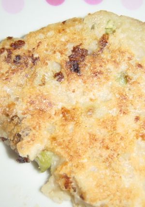 ご飯のお焼き風　失敗ご飯救済-レシピのメイン写真