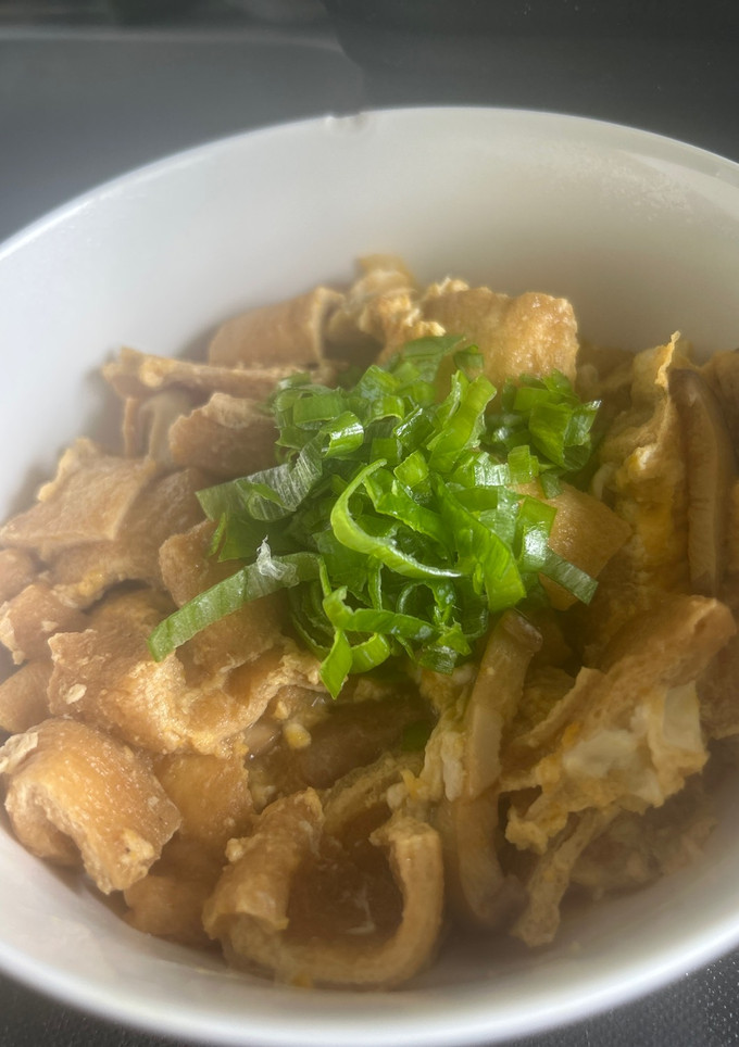 油揚げの卵とじ-レシピのメイン写真
