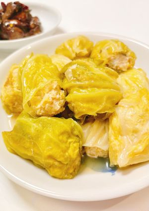 材料ふたつで巻かないロールキャベツ-レシピのメイン写真