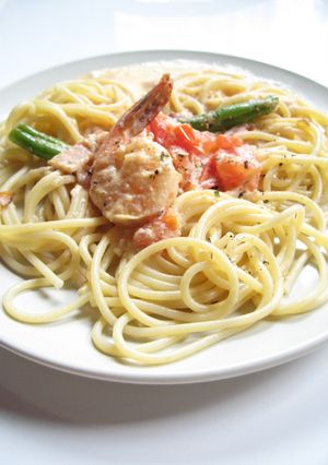 ☆海老のトマトクリームパスタ☆-レシピのメイン写真