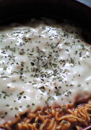 「イタリアンなチキンラーメン」-レシピのメイン写真