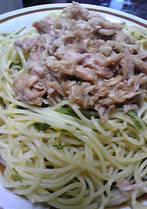 ツナと青じそのパスタ-レシピのメイン写真