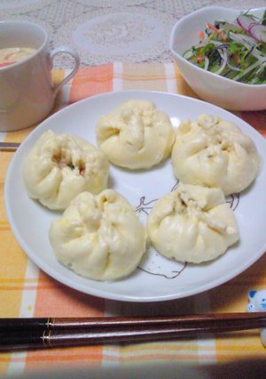 ちょうま!ひとくちカニまん-レシピのメイン写真