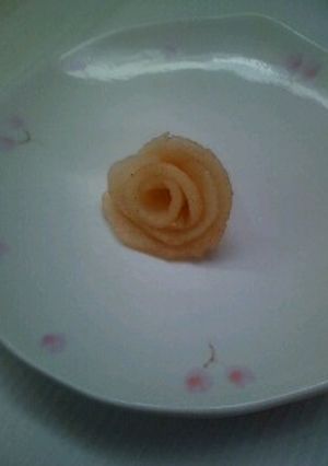 リンゴのコンポート(飾り用)-レシピのメイン写真