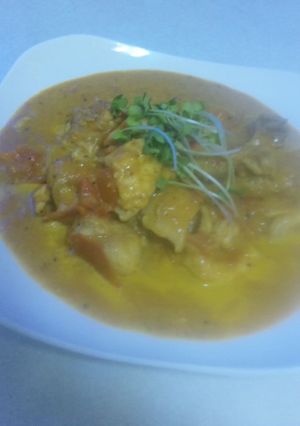 チキンのトマト煮 カレー風味-レシピのメイン写真