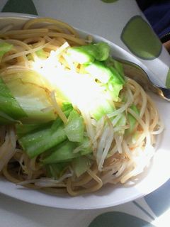 1人ランチに☆簡単☆和風パスタ-レシピのメイン写真