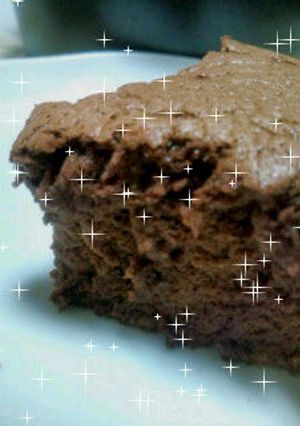 卵&ﾁｮｺだけ♪ﾁｮｺｽﾌﾚ☆-レシピのメイン写真