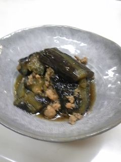 とろーり♡なすのそぼろ煮-レシピのメイン写真