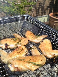 BBQ☆とろ火になったら手羽先焼き-レシピのメイン写真