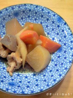 鶏肉と大根の味噌煮込み-レシピのメイン写真
