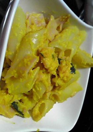 カボチャのパスタサラダ-レシピのメイン写真