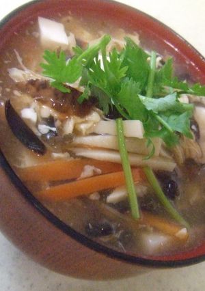 酸辣湯(サンラータン)-レシピのメイン写真