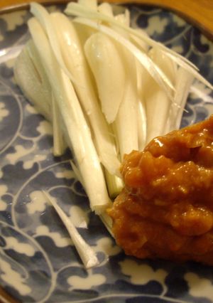 ”豆板醤味噌でぃっぷ”エシャロット添え-レシピのメイン写真