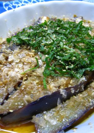 ♪なすの甘酢しそおかかのせ♪-レシピのメイン写真