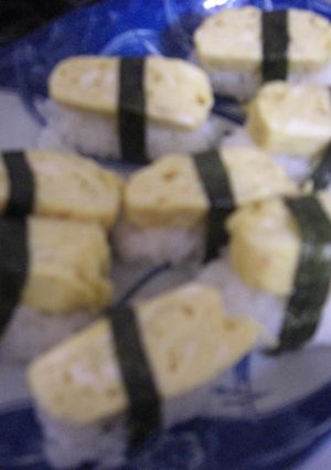 卵のにぎり寿司　出し巻きで-レシピのメイン写真